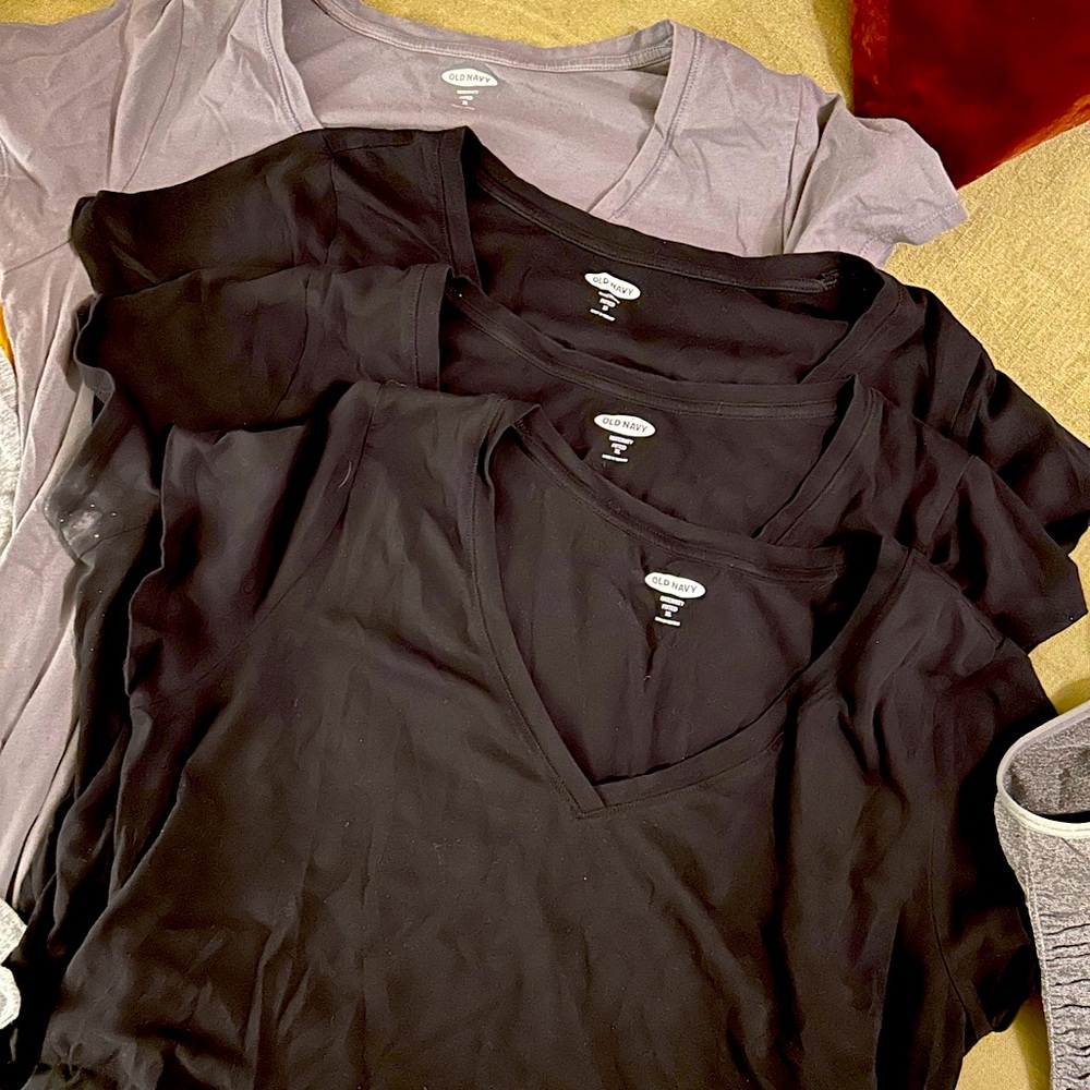 Bundle Maternity  solid under shirts/tanks old Navy and Target